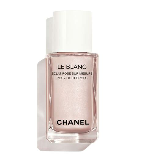 le blanc de chanel rosy light drops|chanel glow drops.